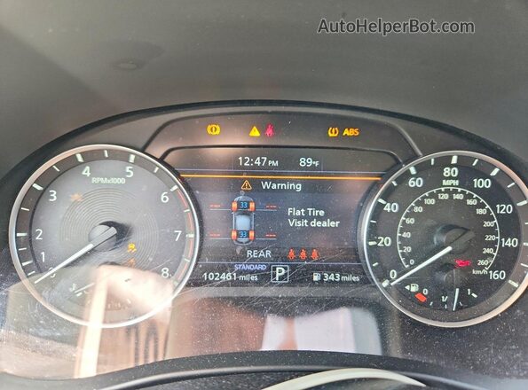 3PCAJ5M13LF111178 2020 INFINITI QX50 Белый Вид щитка приборов