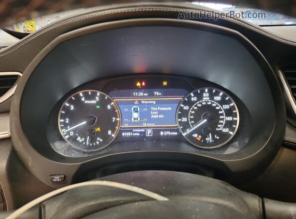 3PCAJ5M13LF120947 2020 INFINITI QX50 Gray Instrument cluster view