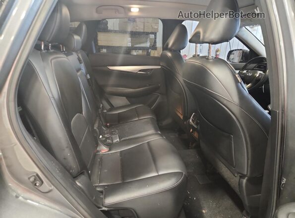 3PCAJ5M13LF120947 2020 INFINITI QX50 Gray Rear interior view