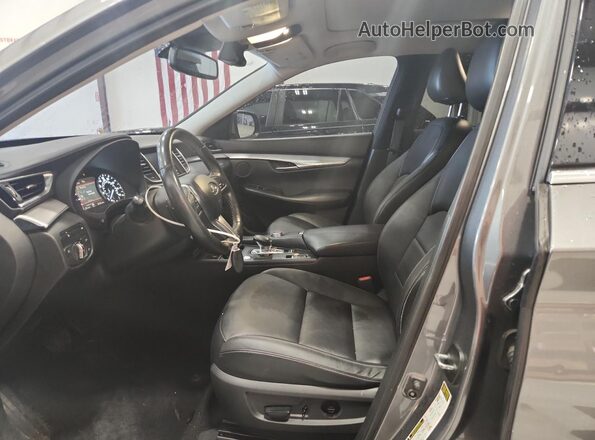 3PCAJ5M13LF120947 2020 INFINITI QX50 Gray Front interior view