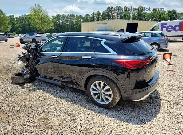3PCAJ5M14KF137397 2019 INFINITI QX50 Black Հետևի ձախ
