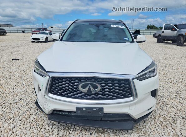 3PCAJ5M14LF102490 2020 INFINITI QX50 White Vista frontal