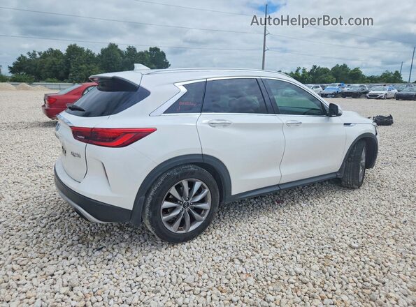 3PCAJ5M14LF102490 2020 INFINITI QX50 White Trasero derecho