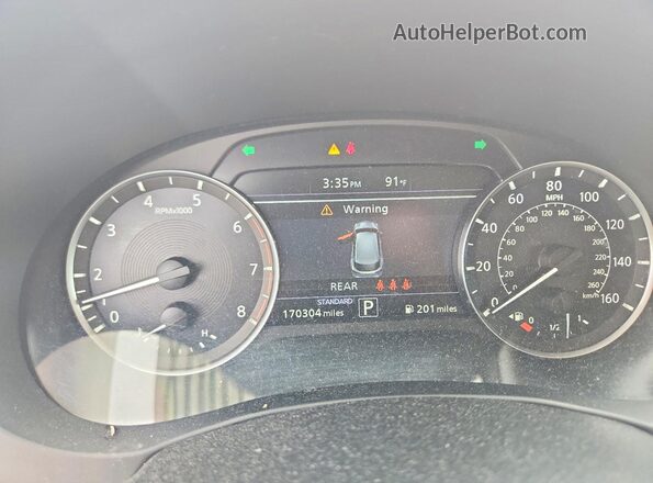 3PCAJ5M14LF102490 2020 INFINITI QX50 White Vista del cuadro de instrumentos