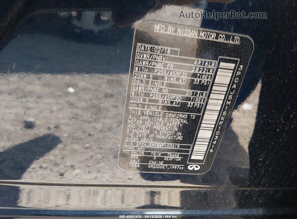 3PCAJ5M15KF103419 2019 INFINITI QX50 Blue Շարժիչի բաժամունքի տեսք