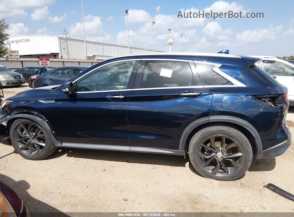 3PCAJ5M15KF103419 2019 INFINITI QX50 Blue Սալոնի 360 աստիճան տեսք