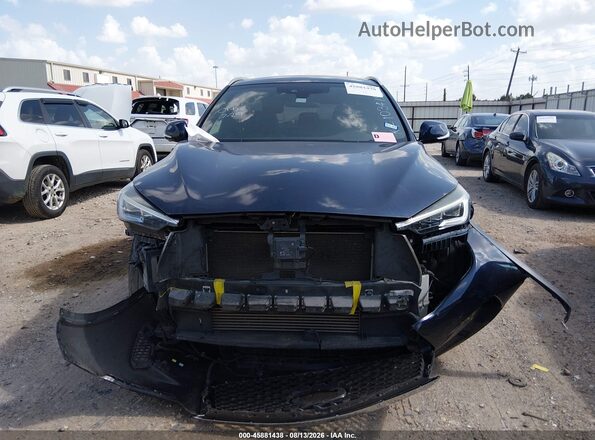 3PCAJ5M15KF103419 2019 INFINITI QX50 Blue Widok zestawu wskaźników