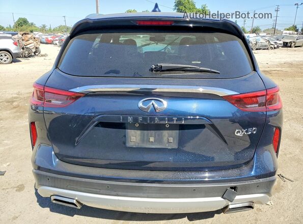 3PCAJ5M16KF110735 2019 INFINITI QX50 Синий Вид сзади