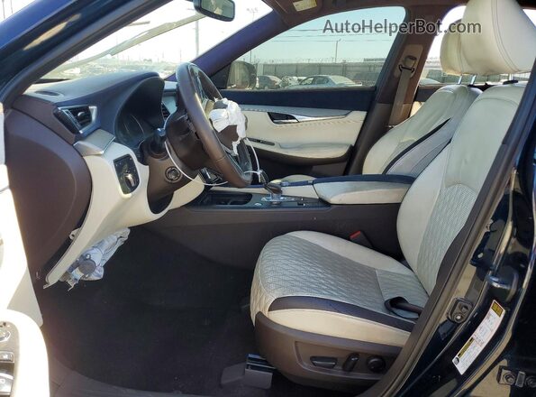 3PCAJ5M16KF110735 2019 INFINITI QX50 Синий Вид салона спереди