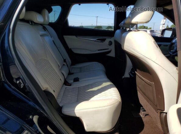 3PCAJ5M16KF110735 2019 INFINITI QX50 Синий Вид задней части салона