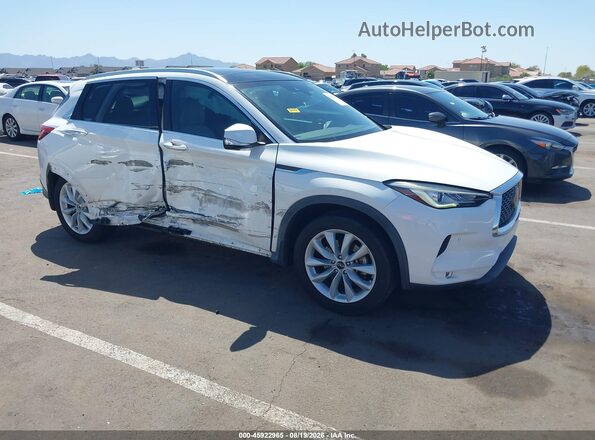 3PCAJ5M16KF115403 2019 INFINITI QX50 Белый Вид спереди