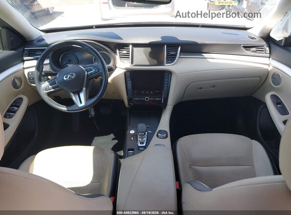 3PCAJ5M16KF115403 2019 INFINITI QX50 Белый Вид салона спереди