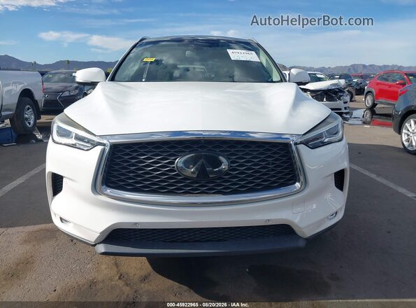 3PCAJ5M16KF115403 2019 INFINITI QX50 Белый Вид щитка приборов