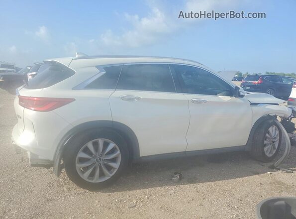 3PCAJ5M17KF108184 2019 INFINITI QX50 White Задня права чверть