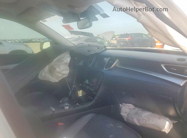 3PCAJ5M17KF108184 2019 INFINITI QX50 White Вид щитка приладів