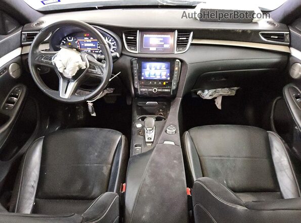 3PCAJ5M17KF112073 2019 INFINITI QX50 Серебряный Вид панели приборов