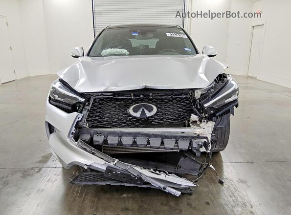 3PCAJ5M17KF112073 2019 INFINITI QX50 Серебряный Вид спереди