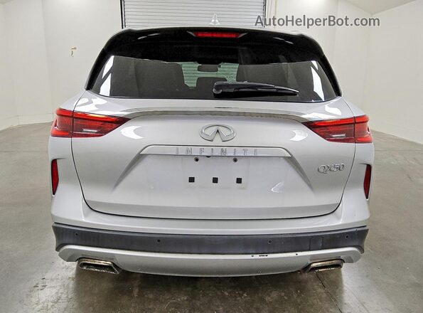 3PCAJ5M17KF112073 2019 INFINITI QX50 Серебряный Вид сзади