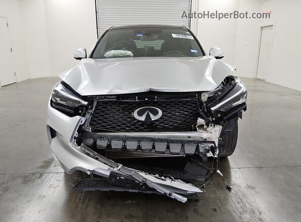 3PCAJ5M17KF112073 2019 INFINITI QX50 Серебряный Панорамный вид салона 360°