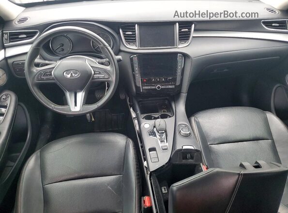 3PCAJ5M17KF117760 2019 INFINITI QX50 Белый Вид панели приборов