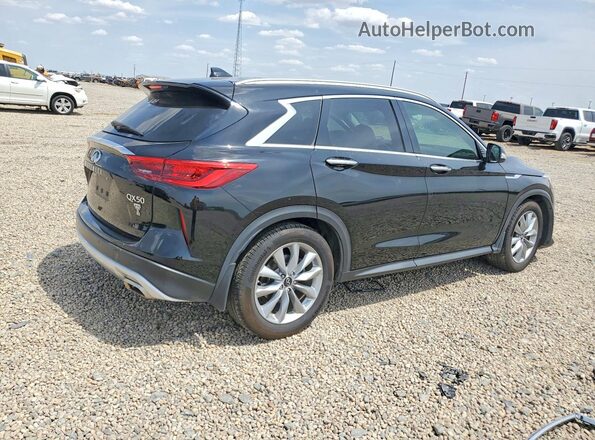 3PCAJ5M17LF116917 2020 INFINITI QX50 Черный Задняя правая четверть