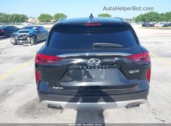 3PCAJ5M19KF139663 2019 INFINITI QX50 Black Vista frontal