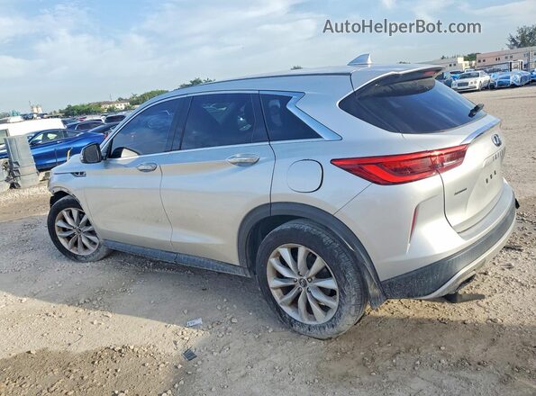 3PCAJ5M1XKF107417 2019 INFINITI QX50 Silver Trasero izquierdo