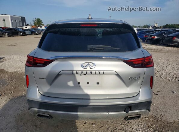 3PCAJ5M1XKF107417 2019 INFINITI QX50 Silver Vista trasera