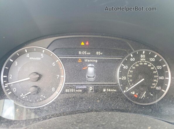 3PCAJ5M1XKF107417 2019 INFINITI QX50 Silver Vista del cuadro de instrumentos