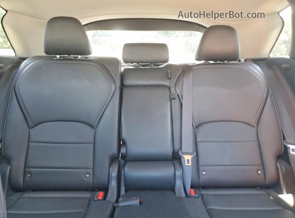 3PCAJ5M1XLF111484 2020 INFINITI QX50 Black Rear seats view