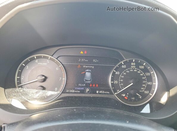 3PCAJ5M1XLF111484 2020 INFINITI QX50 Black Instrument cluster view