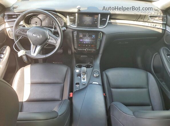 3PCAJ5M1XLF111484 2020 INFINITI QX50 Black Dashboard view
