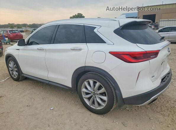 3PCAJ5M30KF109470 2019 INFINITI QX50 White უკანა მარცხენა