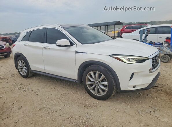 3PCAJ5M30KF109470 2019 INFINITI QX50 White წინა მარჯვენა