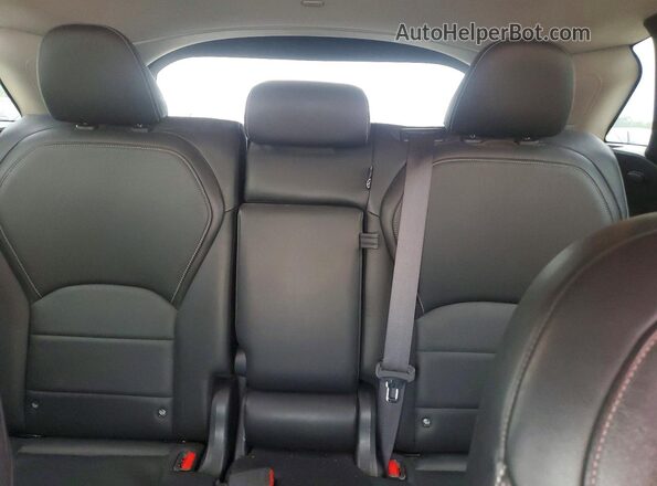 3PCAJ5M30KF109470 2019 INFINITI QX50 White უკანა სავარძლების ხედი