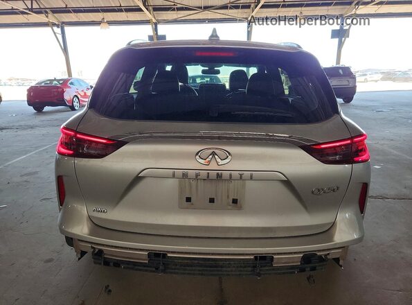 3PCAJ5M30KF121697 2019 INFINITI QX50 Silver Vista trasera