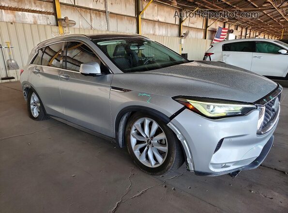 3PCAJ5M30KF121697 2019 INFINITI QX50 Silver Delantero derecho