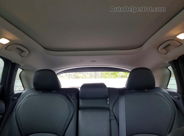 3PCAJ5M30KF128553 2019 INFINITI QX50 Серебряный Вид задних сидений