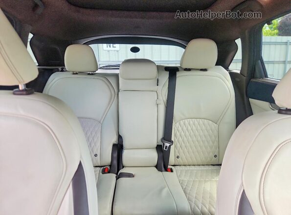 3PCAJ5M30KF135552 2019 INFINITI QX50 Red Հետևի նստատեղերի տեսք