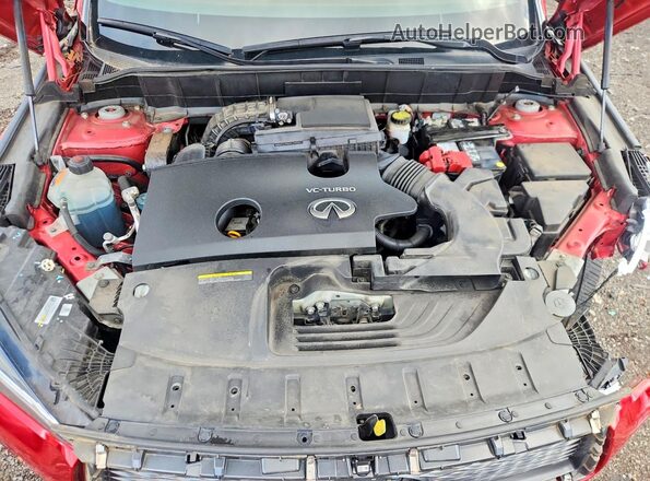 3PCAJ5M30KF135552 2019 INFINITI QX50 Red Շարժիչի բաժամունքի տեսք