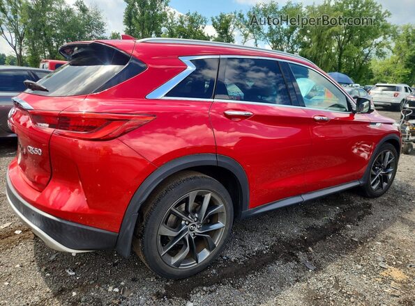 3PCAJ5M30KF135552 2019 INFINITI QX50 Red Հետևի աջ