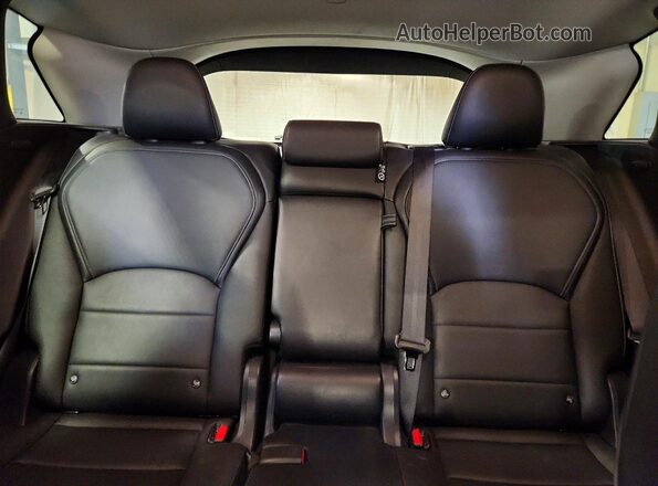 3PCAJ5M30KF145563 2019 INFINITI QX50 Black Հետևի նստատեղերի տեսք