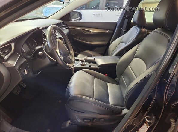 3PCAJ5M30KF145563 2019 INFINITI QX50 Black Սալոնի դիմացի տեսք