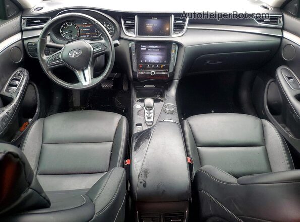 3PCAJ5M30LF112435 2020 INFINITI QX50 Gray წინა პანელის ხედი