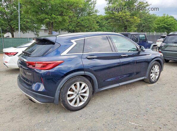 3PCAJ5M31KF116217 2019 INFINITI QX50 Blue Rear right