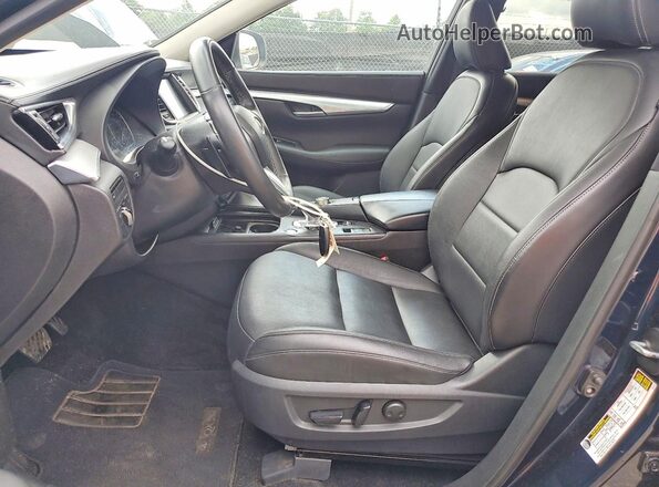 3PCAJ5M31KF116217 2019 INFINITI QX50 Blue Front interior view