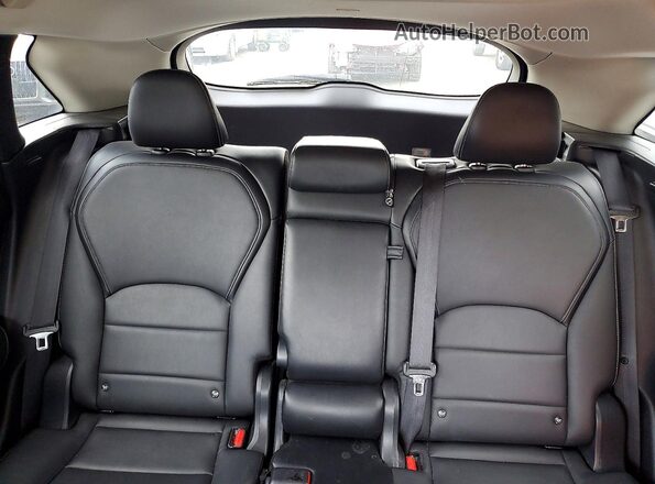 3PCAJ5M31KF116217 2019 INFINITI QX50 Blue Rear seats view