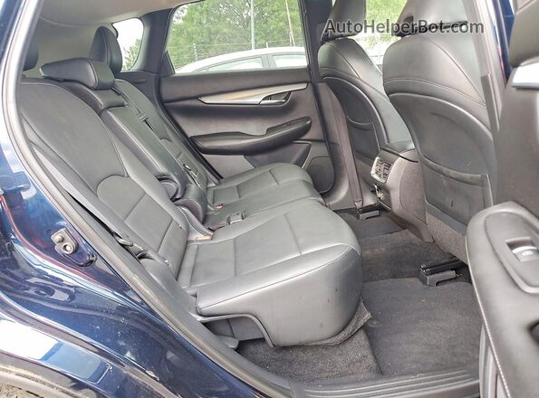 3PCAJ5M31KF116217 2019 INFINITI QX50 Blue Rear interior view