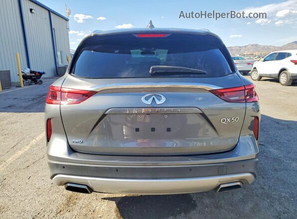 3PCAJ5M31KF133051 2019 INFINITI QX50 Gray Հետևի տեսք