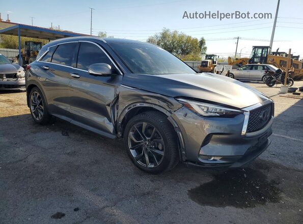 3PCAJ5M31KF133051 2019 INFINITI QX50 Gray Առջևի աջ